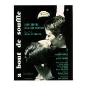 Carte A bout de soufle - Jean Luc Godard - 10.5x15 cm